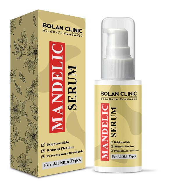 Mandelic Serum - Brightens Skin, Reduces Fine Lines & Prevents Acne Breakout, Giving You A Smooth, Even Skin