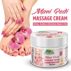 Mani-Pedi Massage Cream - Boosts Blood Circulation, Detoxifies Skin, Moisturizes And Keeps Soft Hands & Feet! - ChiltanPure