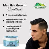 Men Hair Growth Conditioner Hair mask – Reverses Moisture Loss & Repairs Hair Damage 250ml - ChiltanPure
