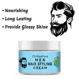 Men Hair Styling Cream – Provides Glossy Shine & Long-Lasting Hold 100ml - ChiltanPure