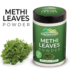 Methi Leaves Powder – Treasure of Nutrients Like Vitamin K, Calcium, Folate, Vitamin A & Vitamin C - ChiltanPure