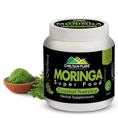Moringa Powder SuperFood [ کرشماتی پتوں سے 300 بیماریوں کا علاج - چلتن سہاجنا] - ChiltanPure