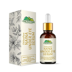 Naina Under Eye Serum – For Firm Delicate Skin, Support firm refreshed look – Reduce fine lines, Dark circles & Puffiness (100% result) - ChiltanPure