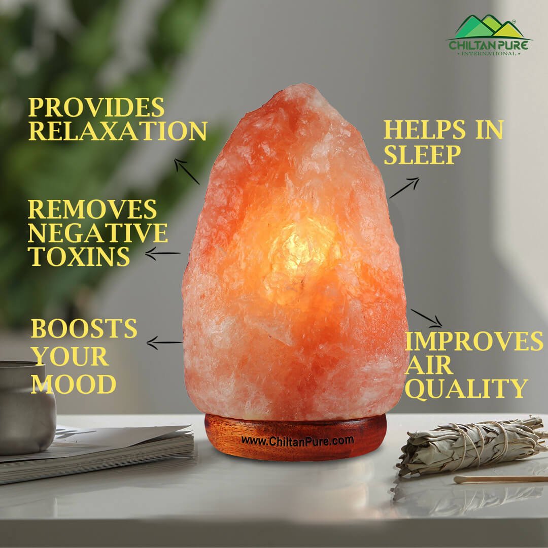 Salt & Light Buy Natural Pink Salt Lamp Online at Best Price in Pakistan - ChiltanPure
