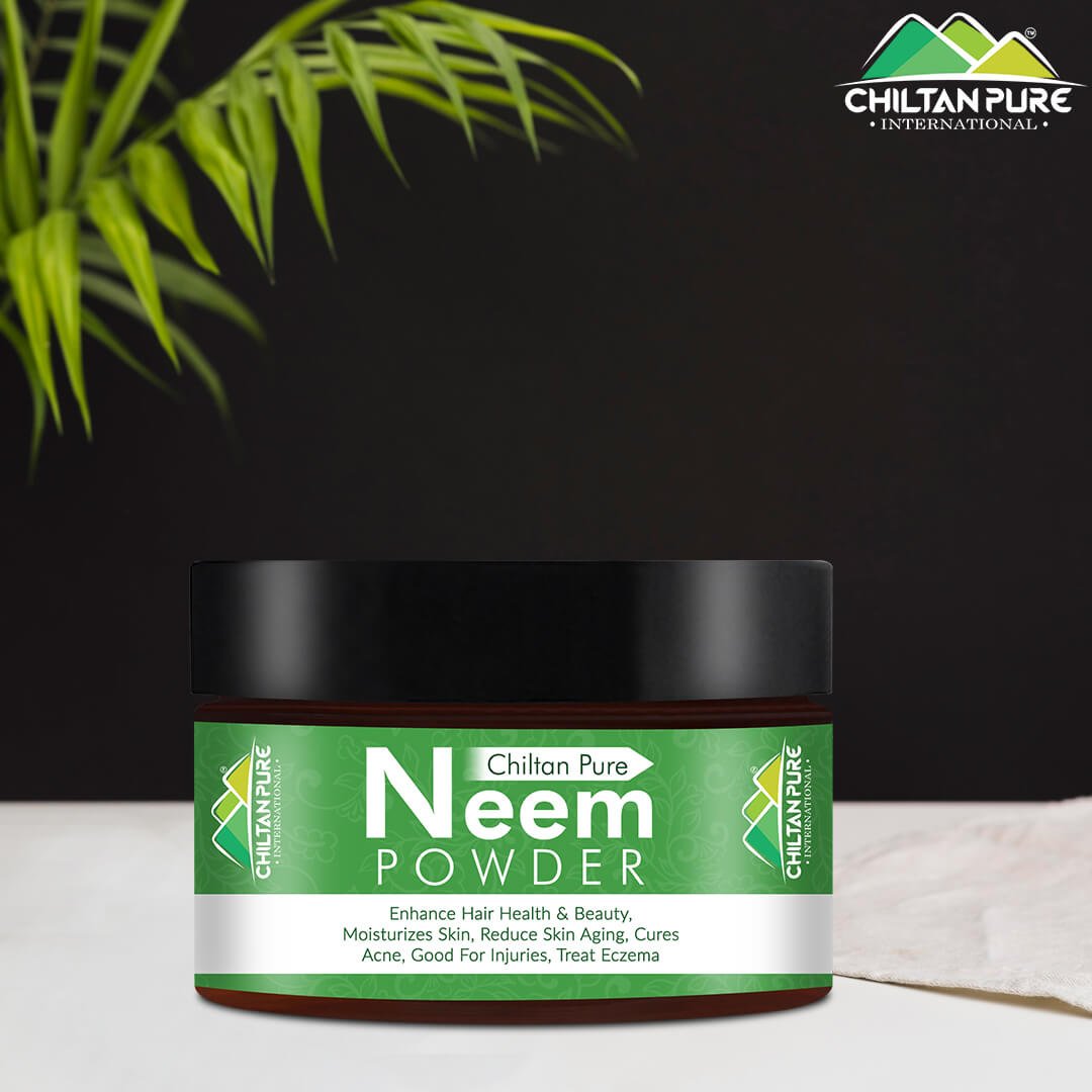Neem Powder – Powerful Anti-Fungal, Anti-Bacterial & Treat Infections - ChiltanPure