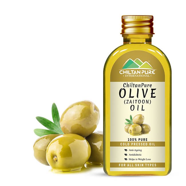 Olive Oil For Hair & Skin – Natural Skincare & Hair Care Solution - ChiltanPure