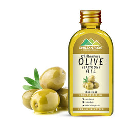 Olive Oil For Hair & Skin – Natural Skincare & Hair Care Solution - ChiltanPure