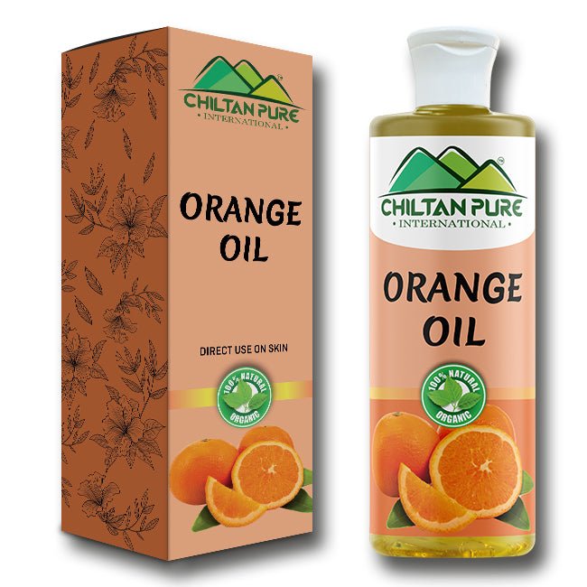 Orange Oil 🍊 Reduces anxiety & depression, Treats insomnia, contains anti-bacterial & anti-inflammatory properties 100% pure organic [Infused] - ChiltanPure