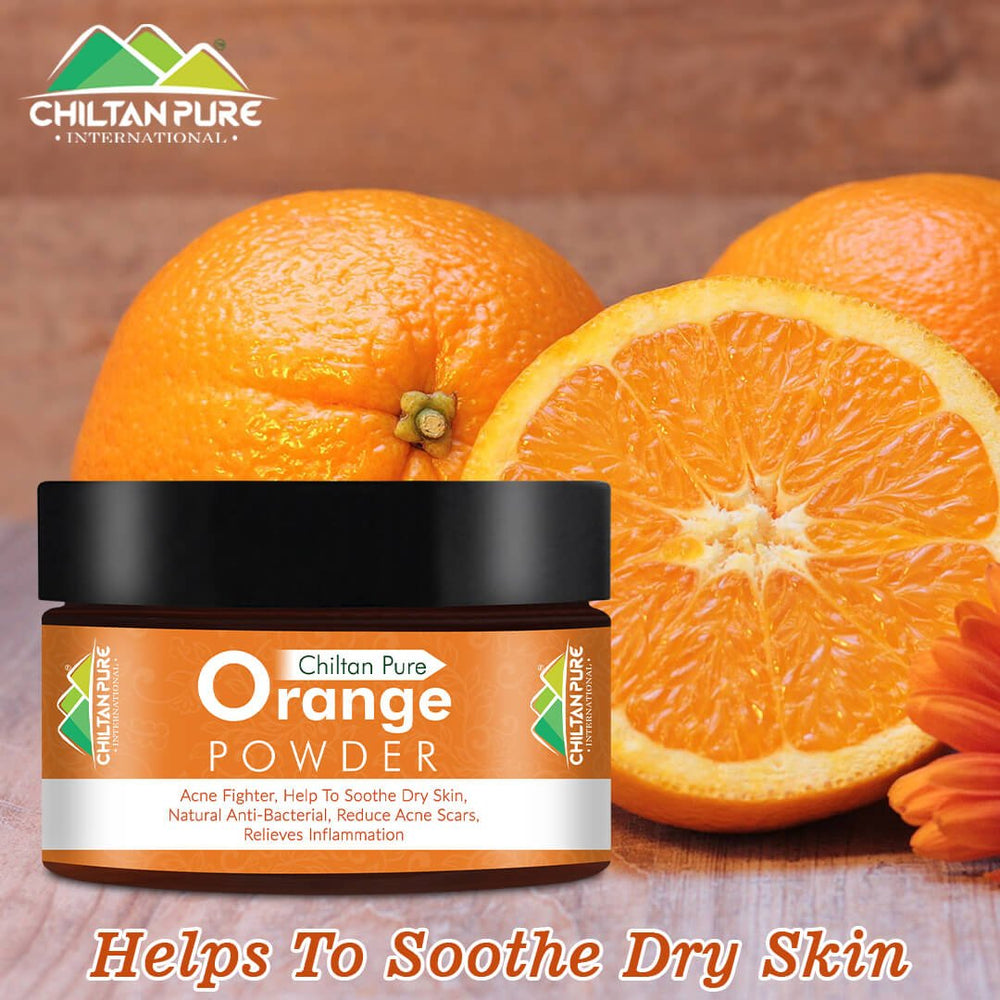 Orange Powder - Natural Anti-Bacterial &amp; Skin Saver [کینو] - ChiltanPure