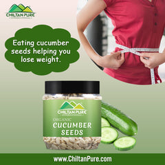 Organic Cucumber Seeds – Boosts Brain Health & Memory, Promotes Weight Loss, Improves Digestion & Maintains Heart Health - ChiltanPure