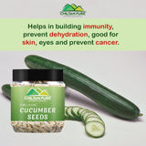 Organic Cucumber Seeds – Boosts Brain Health & Memory, Promotes Weight Loss, Improves Digestion & Maintains Heart Health - ChiltanPure