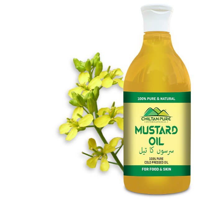 Organic Mustard Oil ColdPressed (100% Purity Guarantee) [سرسوں کا تیل] - ChiltanPure