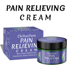 Pain Relieving Cream - Get Instant Relief from Headache, Body Ache &amp; Cold - ChiltanPure