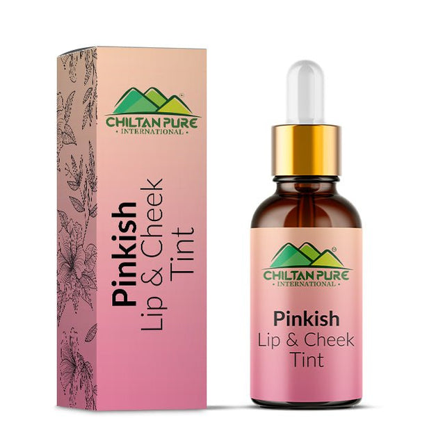 Pinkish Lips 👄 & Cheek Tint - Organic Liquid stain for lips, Nourish Lips & Hydrate lips all day - Most Favourite Tint in PAK 🇵🇰 - ChiltanPure