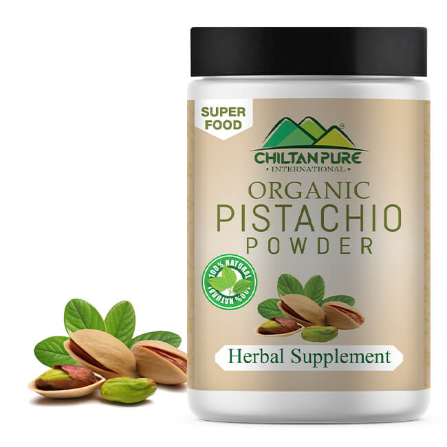 Pistachio Powder - Loaded with Nutrients, Promote Healthy Gut Bacteria &amp; Improve Blood Vessels Health [پستہ] - ChiltanPure