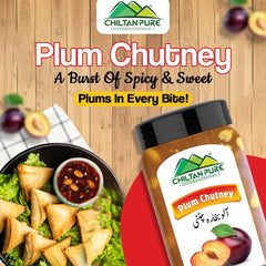 Plum Aloo Bukhara Chutney – A Burst of Spicy & Sweet Plums in Every Bite! - ChiltanPure