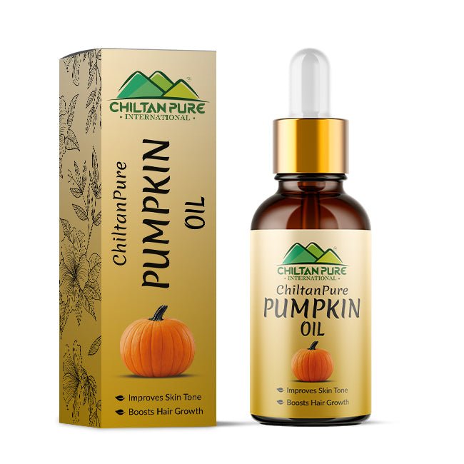 Pumpkin Seed Oil - For Better Skin Tone &amp; Dull Hair [حلوه کدّو] - ChiltanPure