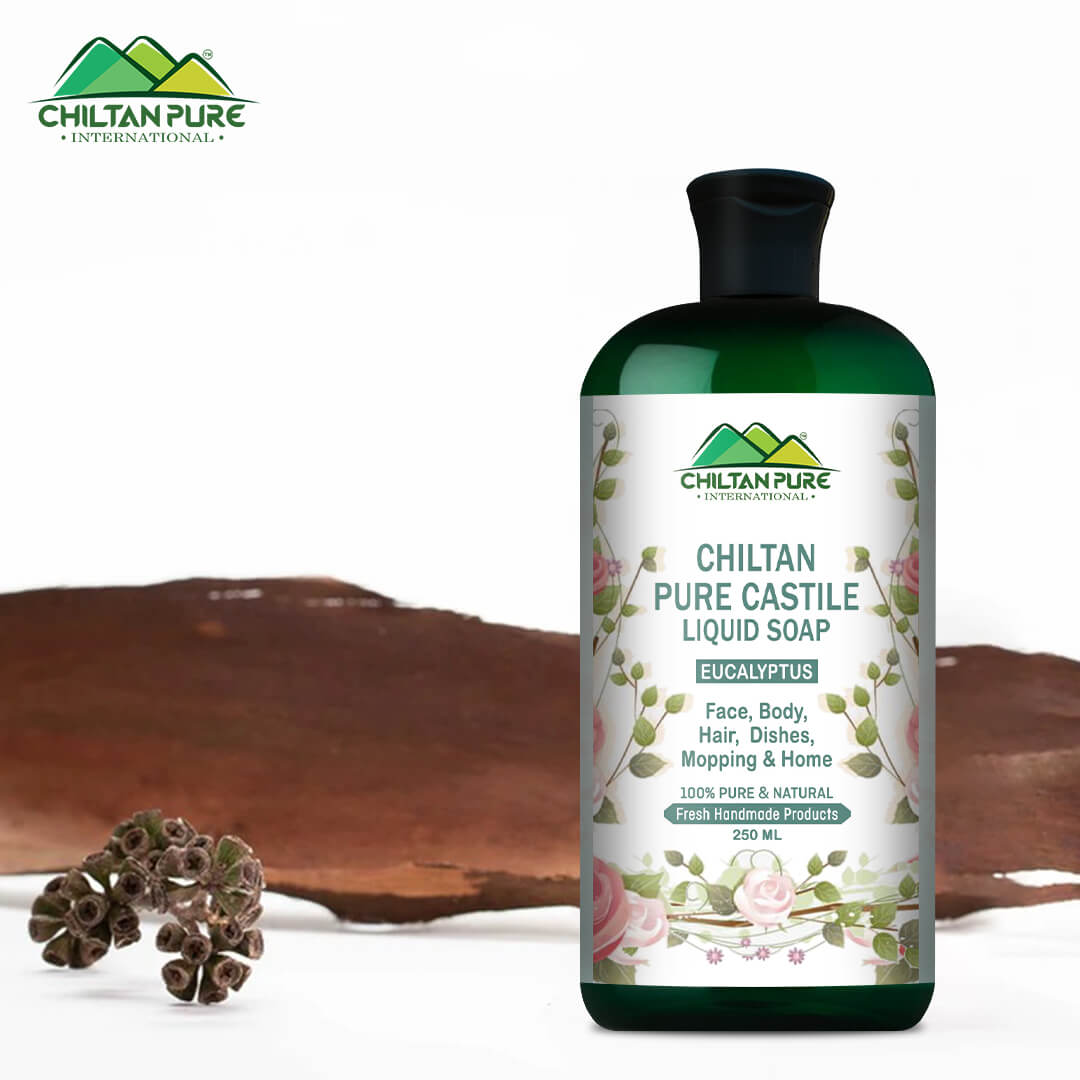 Pure Castile Liquid Soap [Eucalyptus] - ChiltanPure
