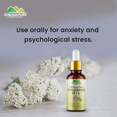 Pure Valerian Drops – Improves Sleep Pattern & Bowl Movements, Helps Promote Calmness, Relaxation & Anxiety Disorders - ChiltanPure
