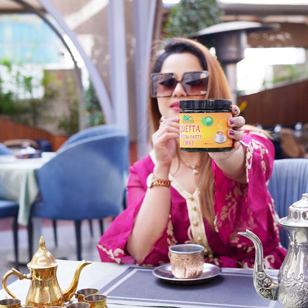 Quetta Doodh Patti Chai Large ☕ Tea Boosts Mood, Reduces Stress ❤️ چائے جو من کو بھائے - ChiltanPure