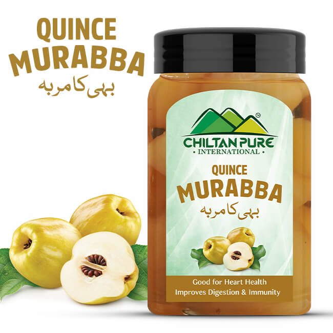 Quince (Fruit of Paradise) Bahi Murabba Safarjal Murabba – Fibre- Rich, Good for Heart Health, Improves Digestion & Beneficial for Expectant Women - ChiltanPure