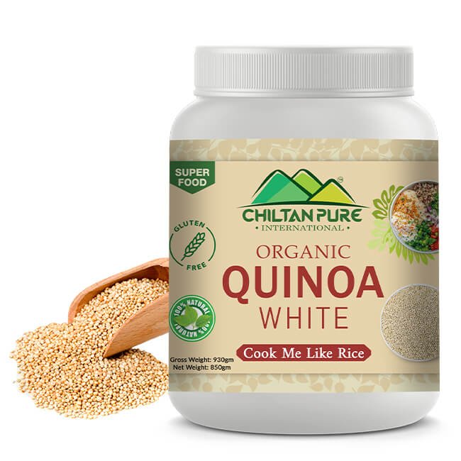 Quinoa - Good Source of Iron &amp; High In Fiber Content - ChiltanPure