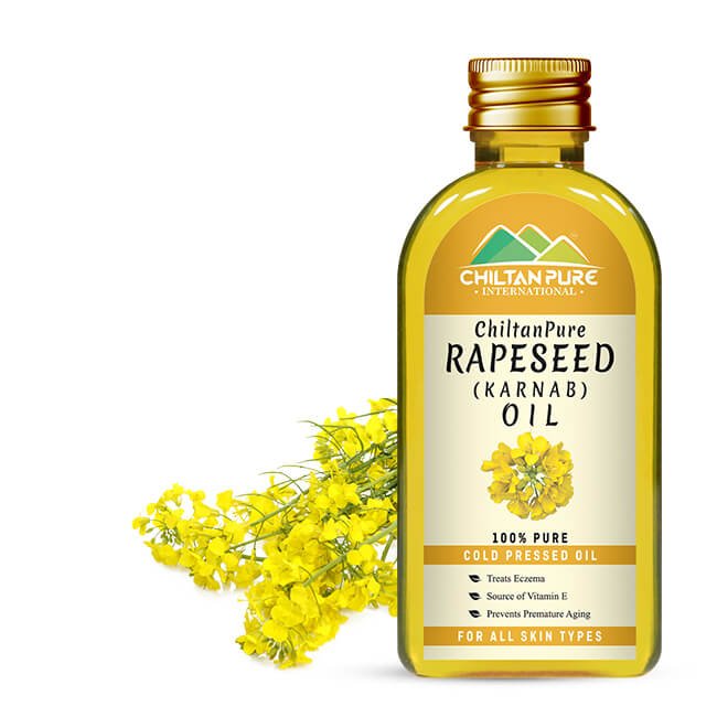Rapeseed Oil Cold Pressed- Good Source Of Omega 3,6,9 [توریا ] - ChiltanPure