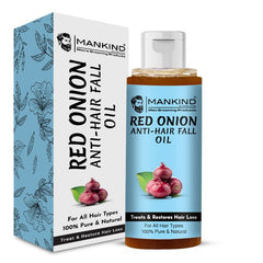 Red Onion Anti Hair Fall Oil - Reduces Hair Fall, Accelerates Hair Regrowth, Treats & Restore Hair Loss - ChiltanPure