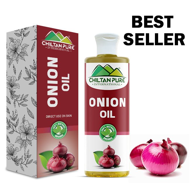 Red Onion Oil 🧅 Reduces Hair Fall &amp; Accelerates Hair Regrowth [پیاز کا تیل].. Trending.... 🔥 - ChiltanPure