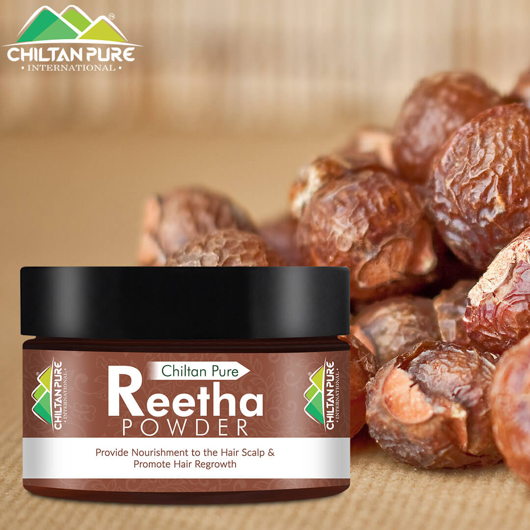 Reetha Powder - Complete Hair Care [ریٹھا] - ChiltanPure