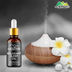 Relaxant & Sleep oil – Eliminate Stress, Calm Your Mind & Body for Quality Sleep - ChiltanPure