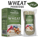 Rolled Wheat Porridge (گندم کا دلیہ) – Good Source of Energy, Heart-Healthy, Helps in Weight Loss Rich in Fibre & Nutritious Meal for Babies - ChiltanPure