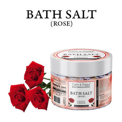 Rose Bath Salt - Blooming Fragrance, Detoxify Skin & Soothes Skin Inflammation - ChiltanPure
