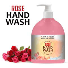 Rose Handwash - Gently Removes Dirt, Moisturizes Hands & Makes them Soft - ChiltanPure