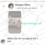 Rose Head & Body Massage Oil – Best Selling✅ - ChiltanPure