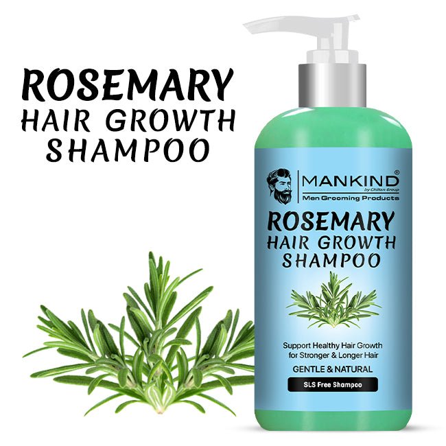 Rosemary Hair Growth Shampoo - Nourishes & Strengthens Hair, Stops Hair Fall & Support Healthy Hair Growth - ChiltanPure