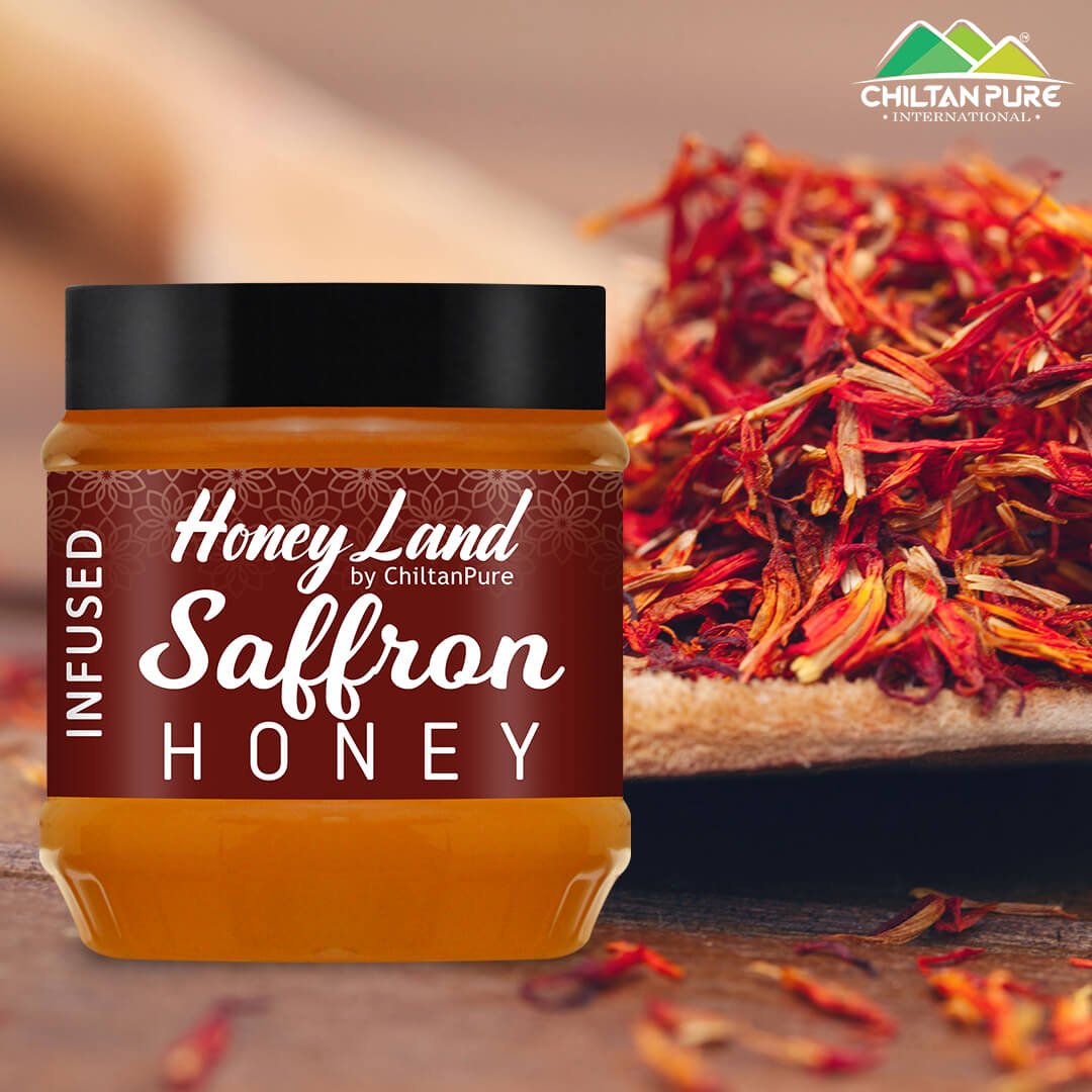 Saffron Honey - Natural Blend of Powerful Ingredients [زعفران شہد] - ChiltanPure
