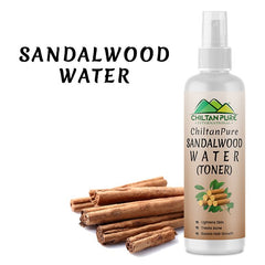 Sandalwood Water – Removes Sun Tan, Dark Spots, Acne & Blackheads [Toner] [صندل] - ChiltanPure