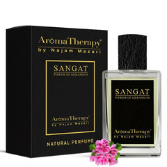 Sangat Natural Perfume -Made With Geranium - A Powerful Fragrance to Inspire!! - ChiltanPure