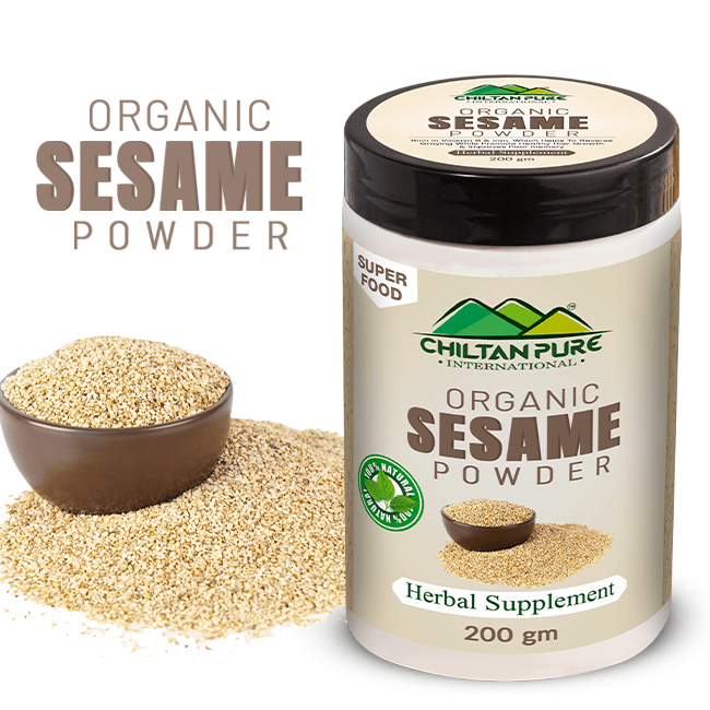 Sesame Powder – Good Source of Energy, Stabilizes Blood Pressure - ChiltanPure