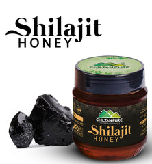 Shilajit Honey - Made with Fresh Gold Blood of Mountains, Good for Heart Health, Improves Brain Function, Effective Relief in Joints Pain - ChiltanPure