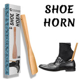 Shoe Horn – Made with Pure Wood, Ideal for Aged People, Comfortable Grip & Preserve Durability of Costly Footwear - ChiltanPure