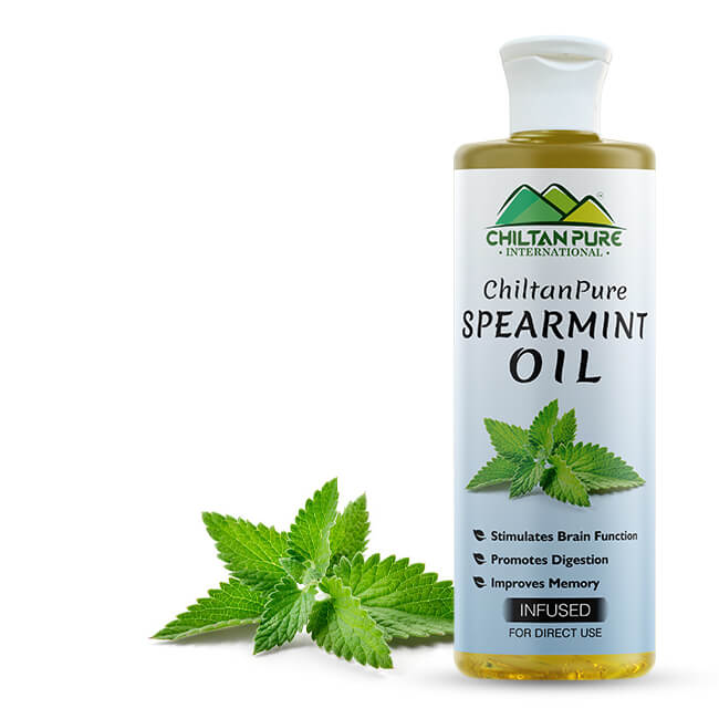 Spearmint Infused Oil – Insecticide, Relieves Spasms, Freshens Breathe & Relieves Stress - ChiltanPure