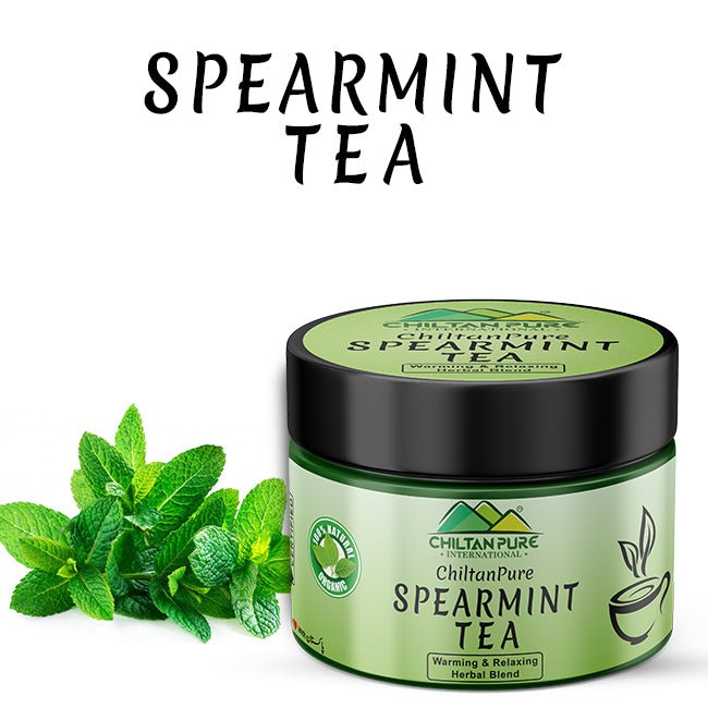 Spearmint Tea - Enhances Memory, Relieves Pain, Beneficial for Hormonal Imbalances & Promotes Relaxation - ChiltanPure