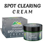Spot Clearing Cream - Unclogs Pores, Fades Stubborn Dark Spots & Lightens Acne Scars, - ChiltanPure