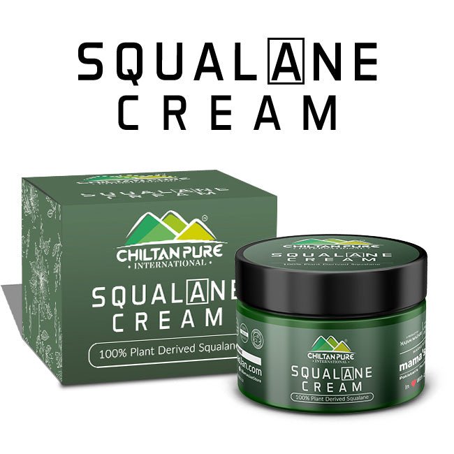 Squalane Cream – Hydrated skin looks better, 100% pure Plant-Derived Squalane Cream - ChiltanPure