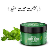 Stevia Green Sugar Powder – Best Alternative of Sugar, Control Diabetes, Aids in Weight Loss & Regulates Blood Pressure - ChiltanPure
