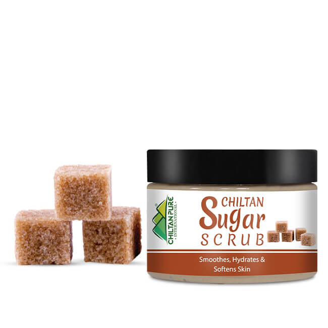 Sugar Face & Body Scrub – Moisturizing & Exfoliating Skin, Fights Acne Scars, Fine Lines & Wrinkles, Reduce The Appearance Of Cellulite - ChiltanPure