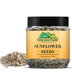 Sunflower Seeds – Excellent source of Vitamin B1, Vitamin B6, Iron, Copper, Selenium, Manganese, Zinc – 100% pure organic - ChiltanPure