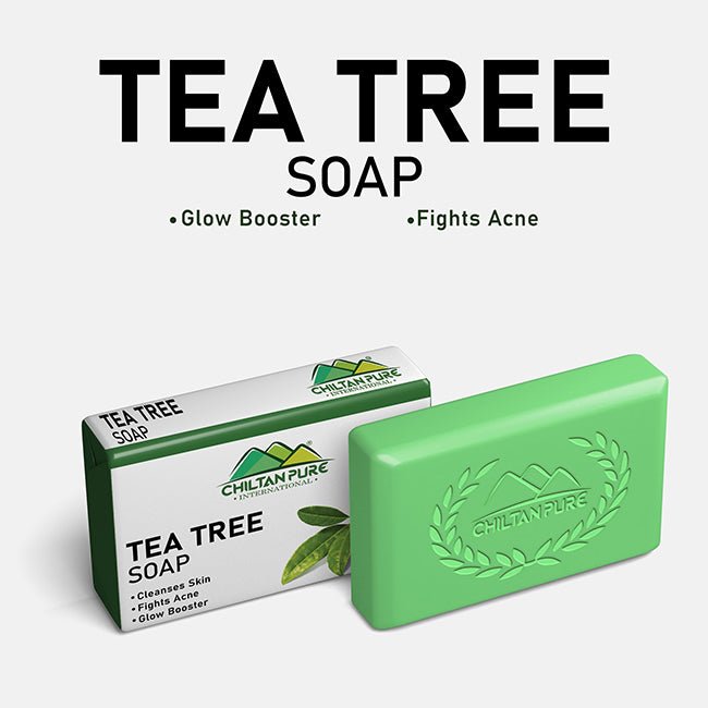 Tea Tree Soap - Cleanses & Moisturizes Skin, Fights Acne, Glow Booster - ChiltanPure